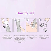 Double Head Electric Shaver (مِقَص حلاقة كهربائي ذوا رأسين)